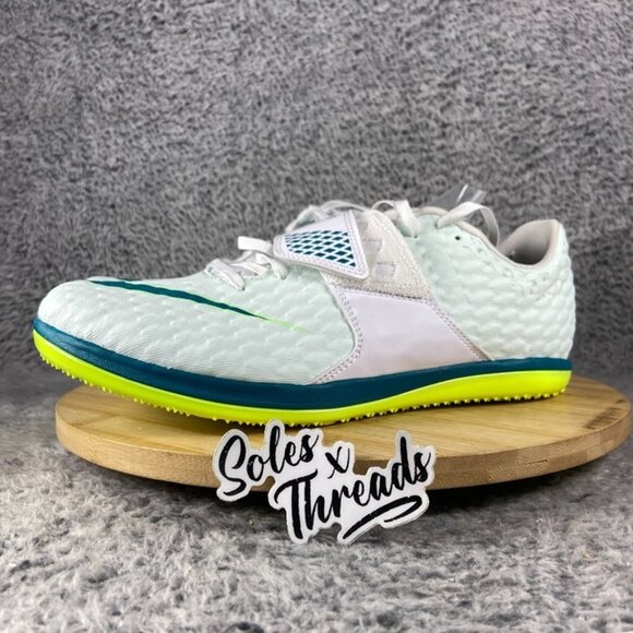 Nike High Jump Elite Track Spikes SZ 8.5 Men Barely Green Spruce main image 4